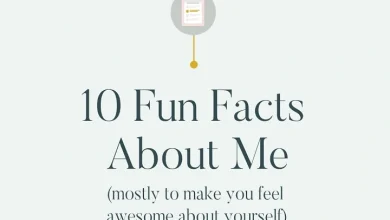 100 Fun Facts About Me Examples