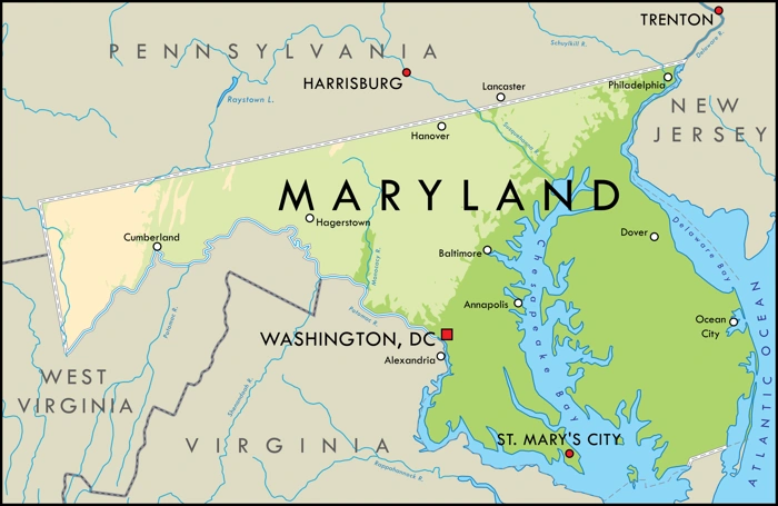 Maryland's Historic Borders