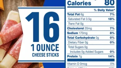mozzarella string cheese nutrition facts