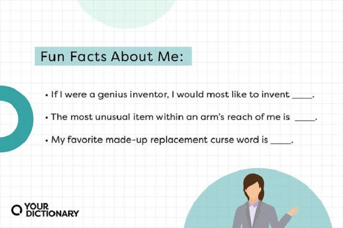 Simple Fun Facts About Me Examples