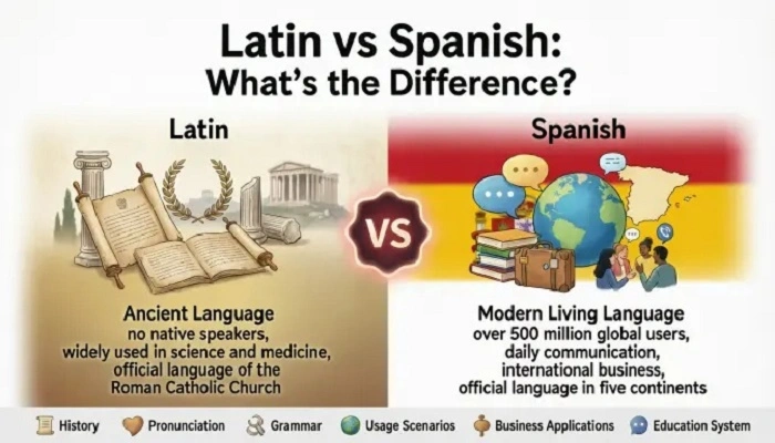 Spanish Developed From Latin