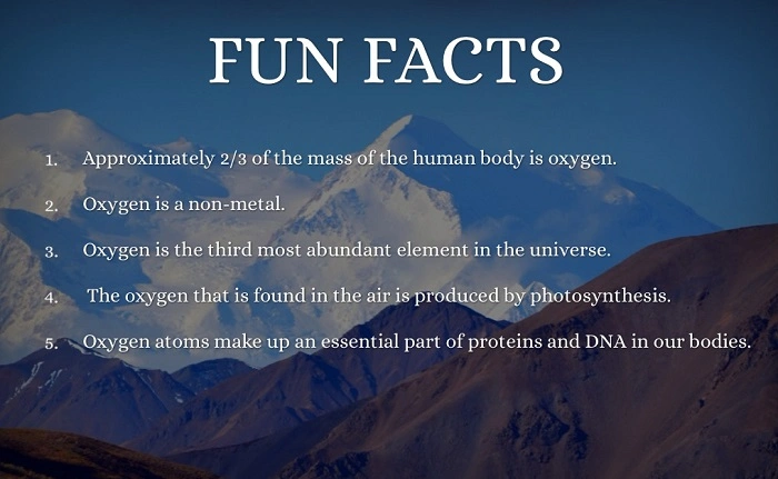 fun facts about oxygen 3